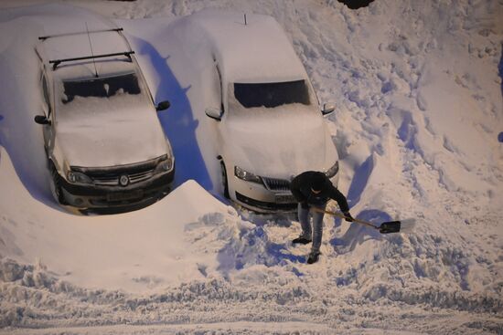 Russia Snowfall