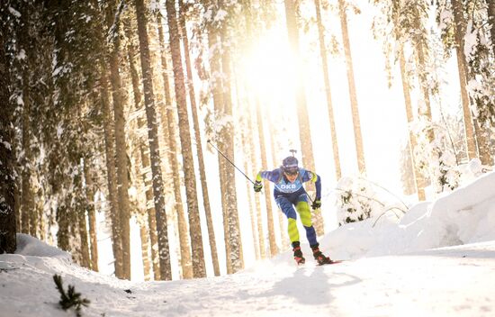 Slovenia Biathlon Worlds Women Sprint