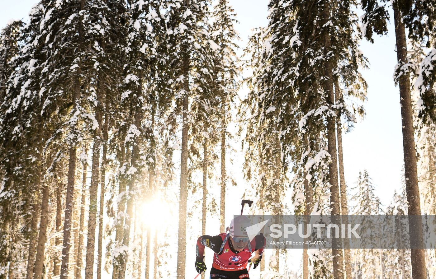 Slovenia Biathlon Worlds Women Sprint