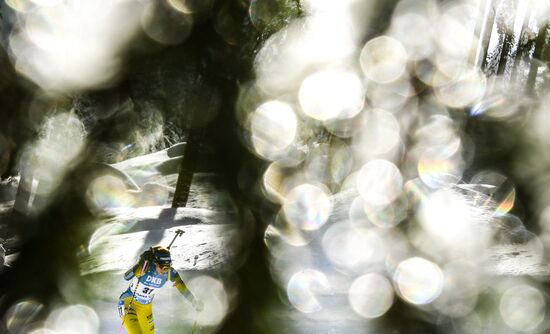 Slovenia Biathlon Worlds Women Sprint