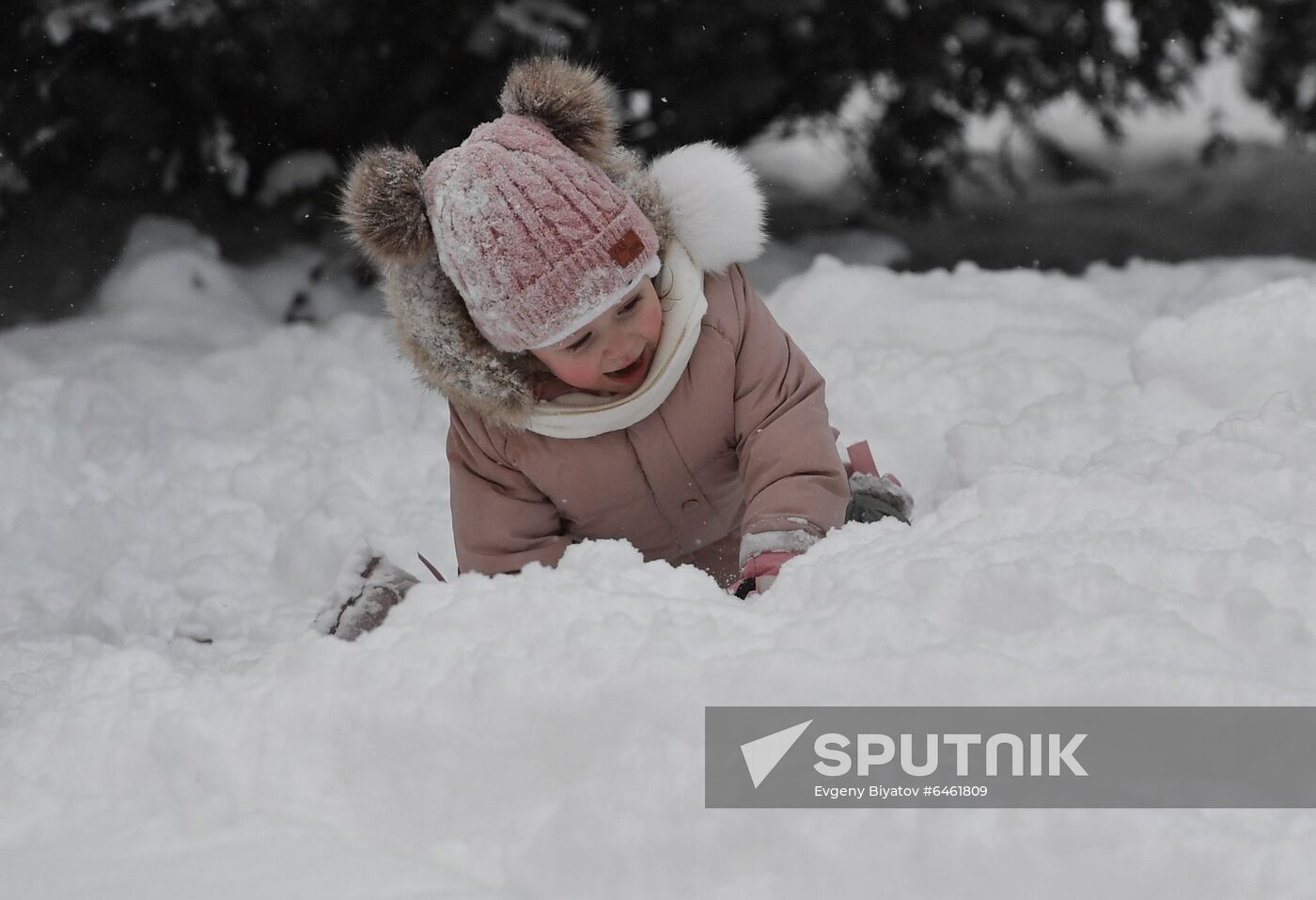 Russia Snowfall