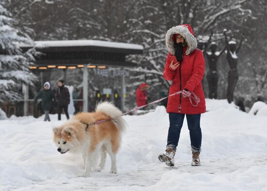 Russia Snowfall