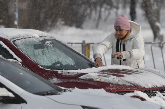 Russia Snowfall