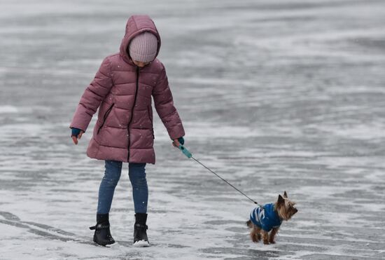 Russia Snowfall