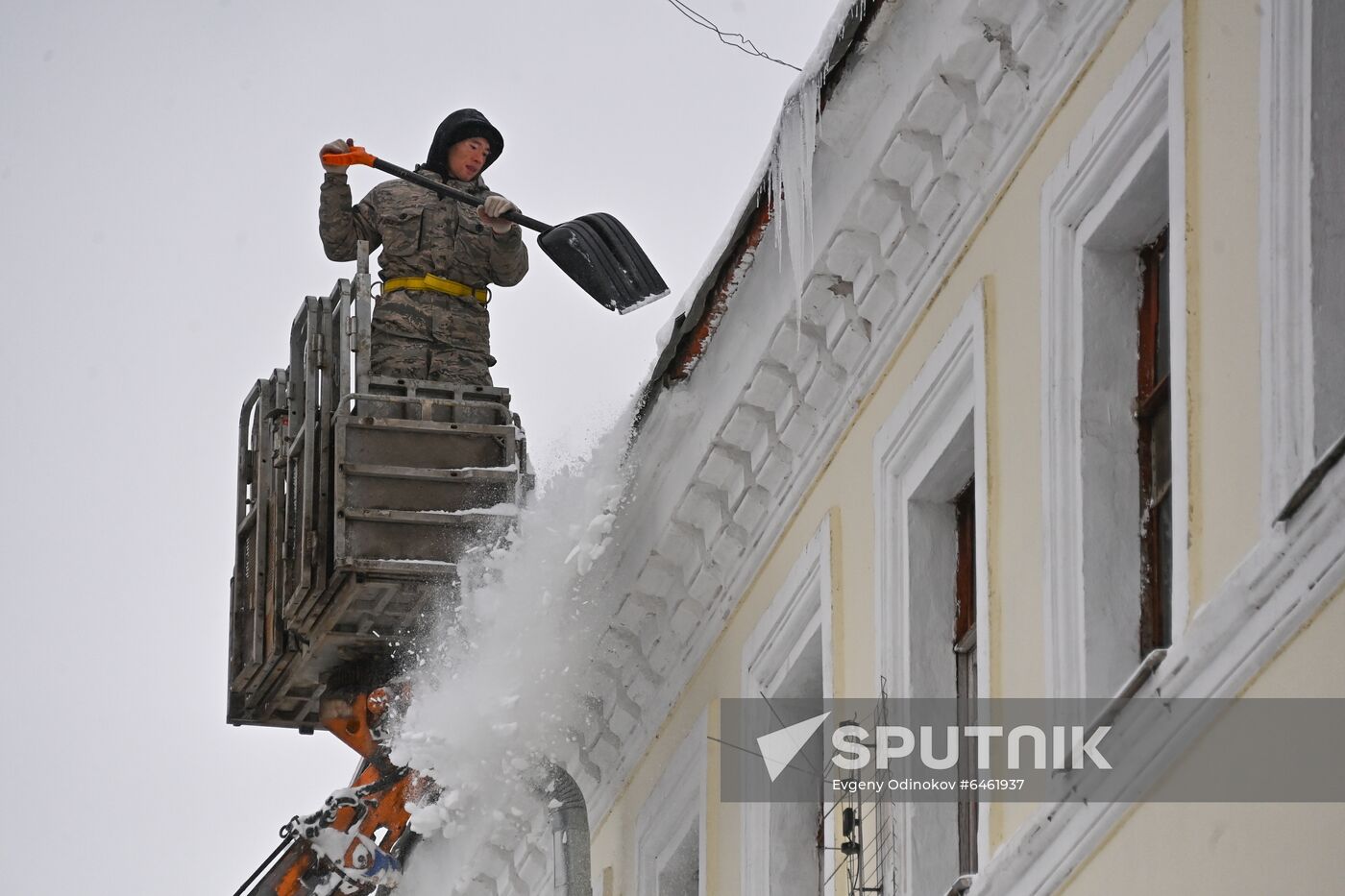 Russia Snowfall