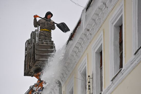 Russia Snowfall