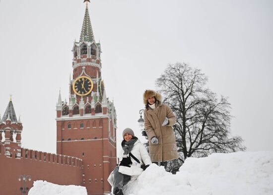 Russia Snowfall
