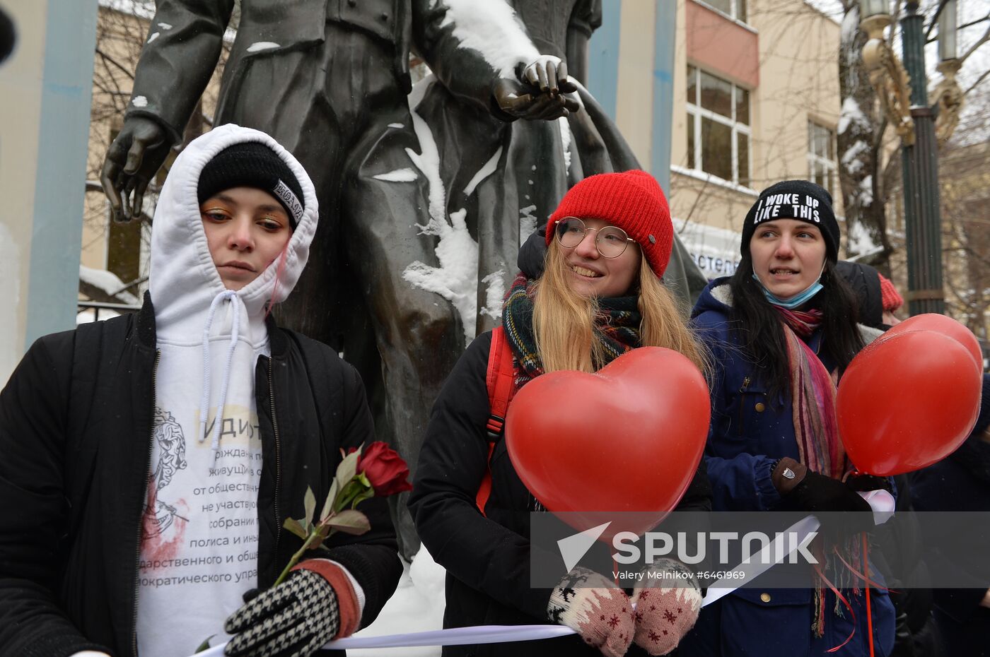 Russia Navalny Supporters Rallies