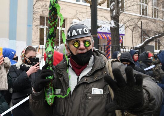 Russia Navalny Supporters Rallies