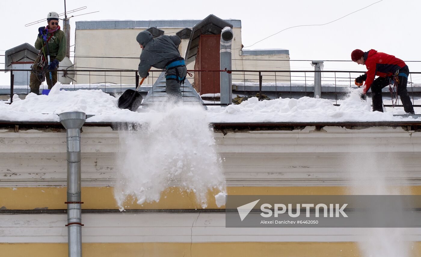 Russia Snowfall