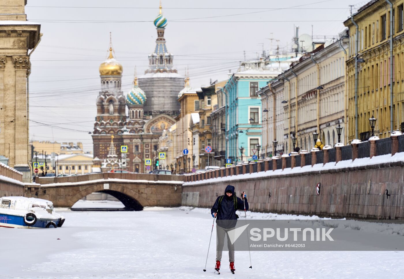 Russia Snowfall 