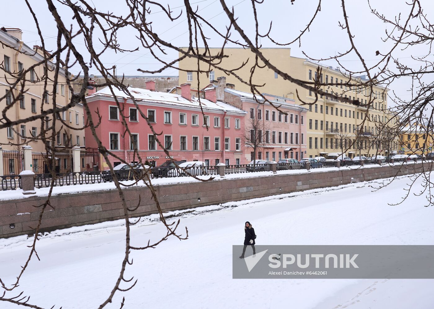 Russia Snowfall 