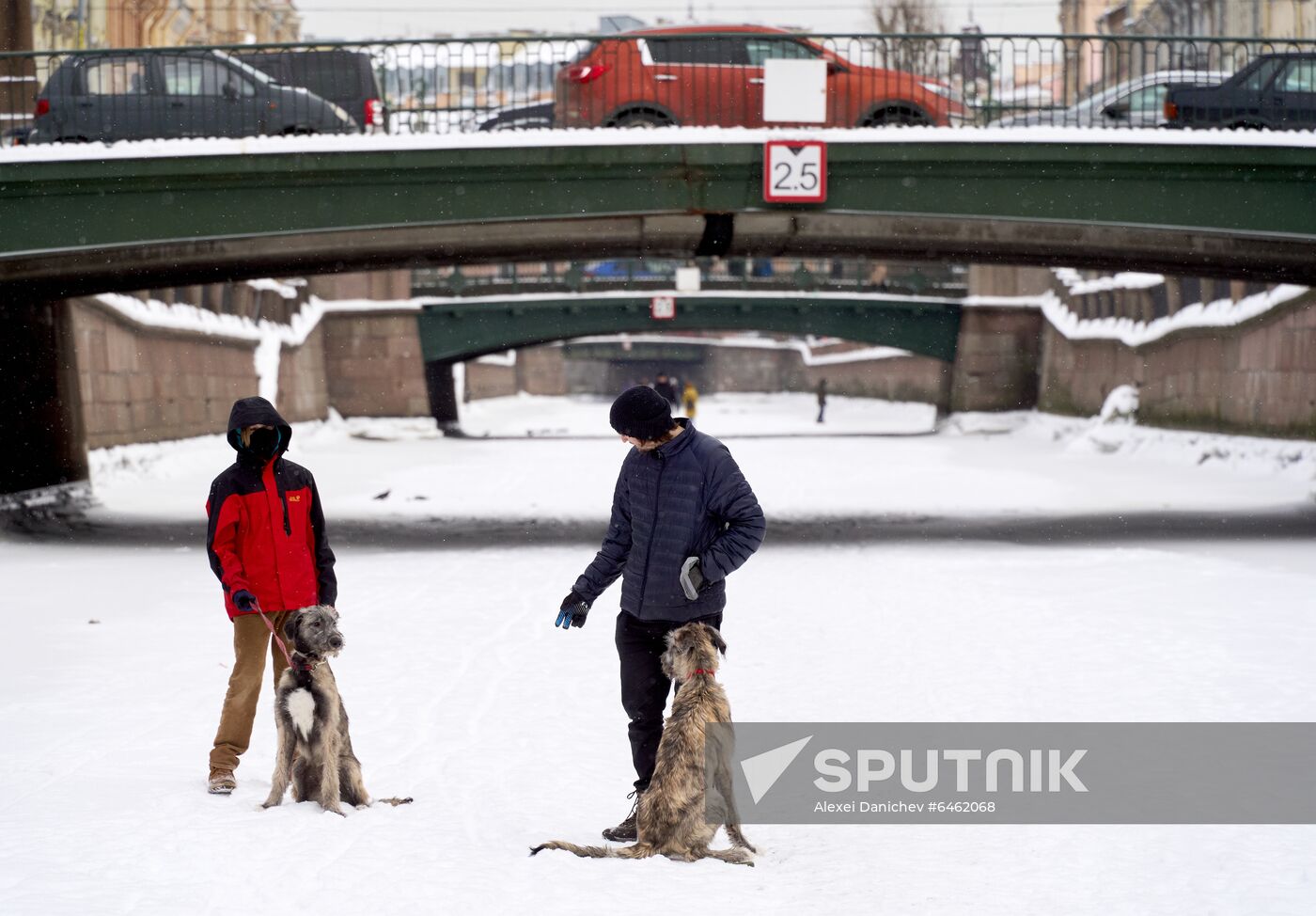 Russia Snowfall 