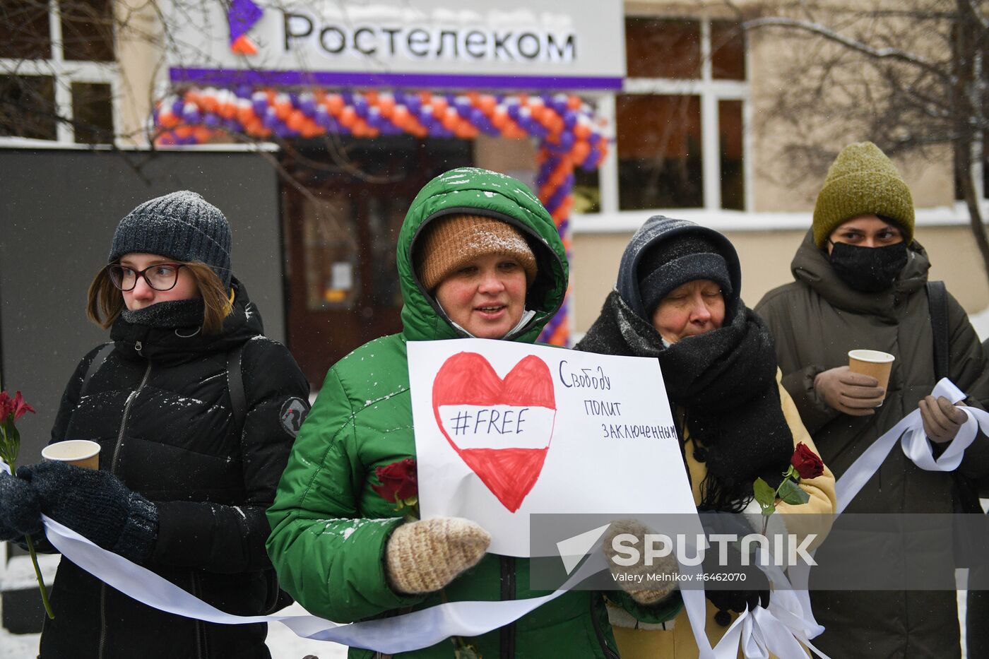 Russia Navalny Supporters Rallies