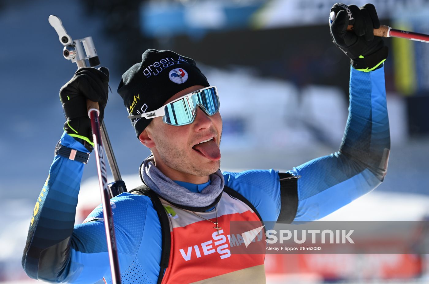 Slovenia Biathlon Worlds Men Pursuit
