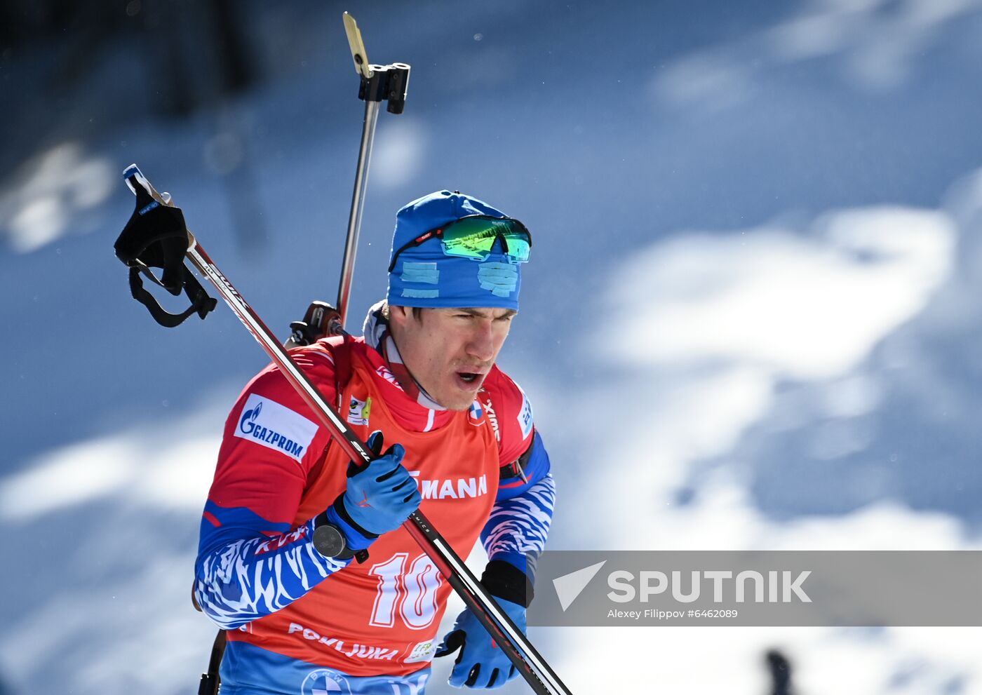 Slovenia Biathlon Worlds Men Pursuit