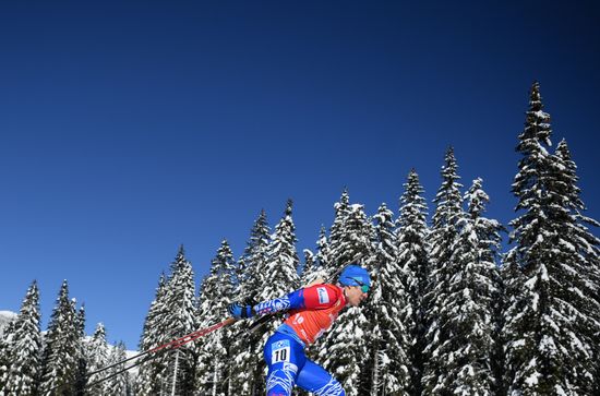 Slovenia Biathlon Worlds Men Pursuit