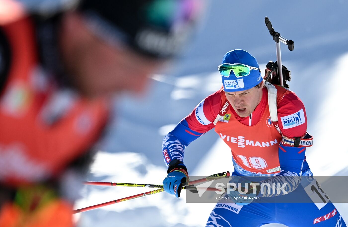 Slovenia Biathlon Worlds Men Pursuit