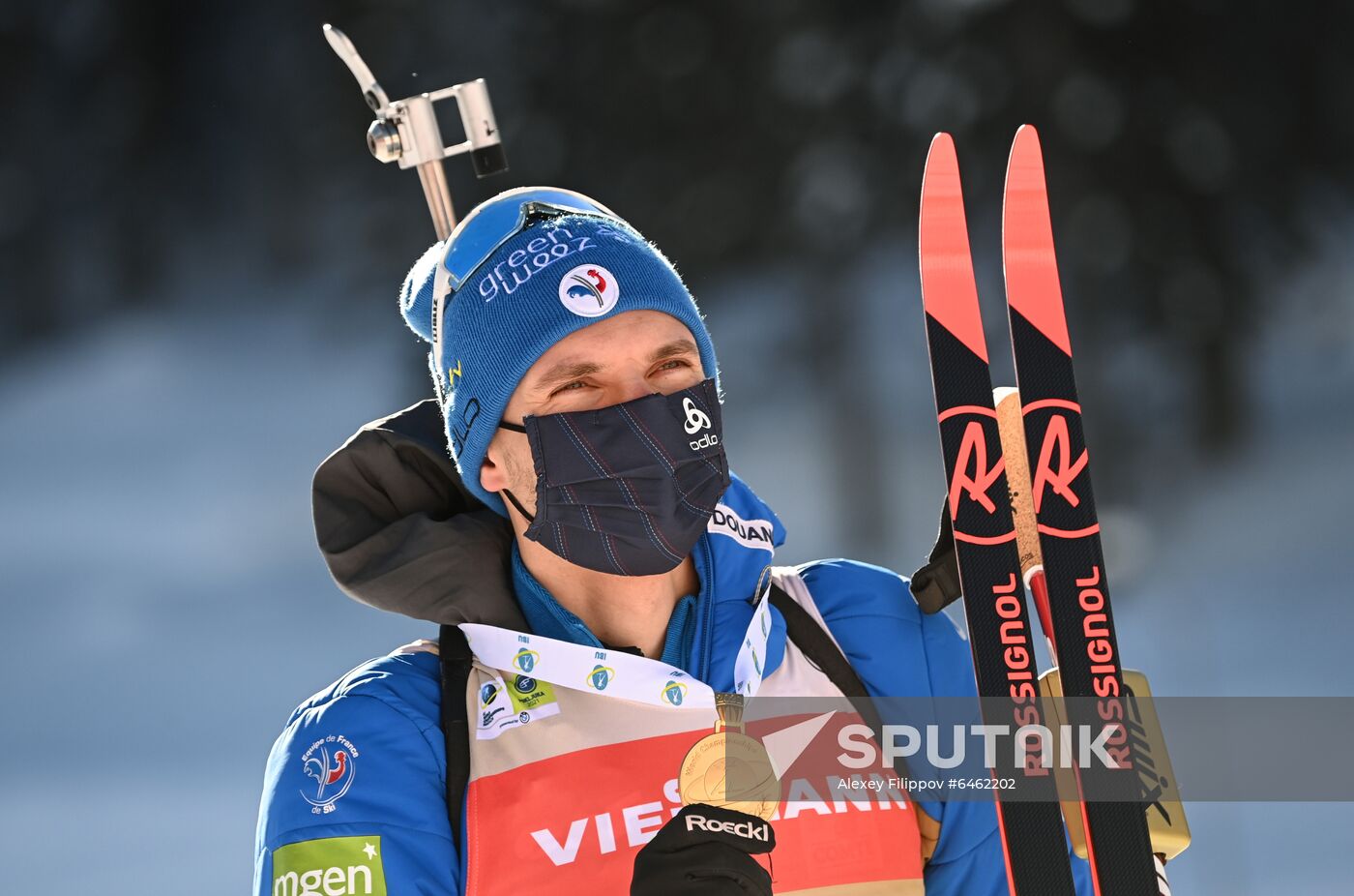 Slovenia Biathlon Worlds Men Pursuit