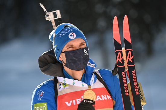 Slovenia Biathlon Worlds Men Pursuit