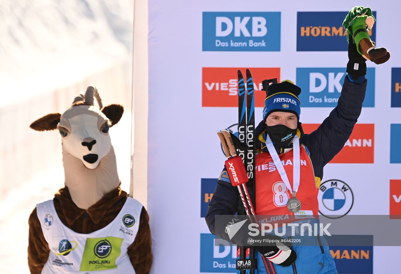 Slovenia Biathlon Worlds Men Pursuit