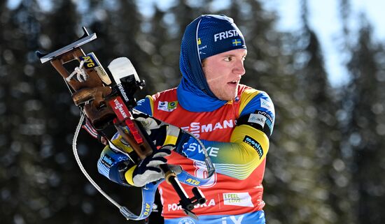 Slovenia Biathlon Worlds Men Pursuit