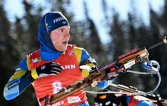 Slovenia Biathlon Worlds Men Pursuit