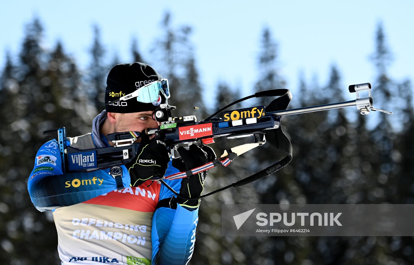 Slovenia Biathlon Worlds Men Pursuit