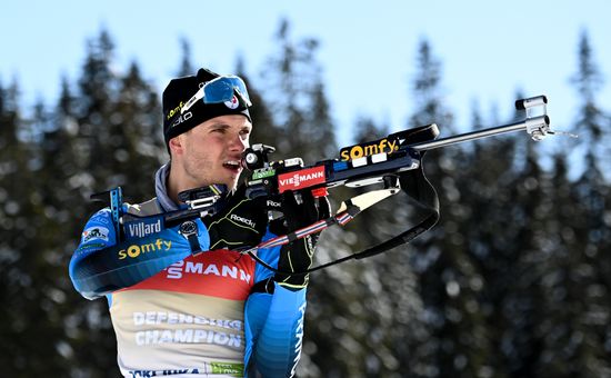 Slovenia Biathlon Worlds Men Pursuit