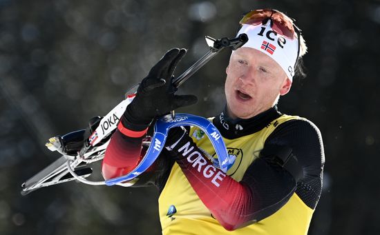 Slovenia Biathlon Worlds Men Pursuit