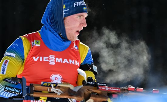 Slovenia Biathlon Worlds Men Pursuit