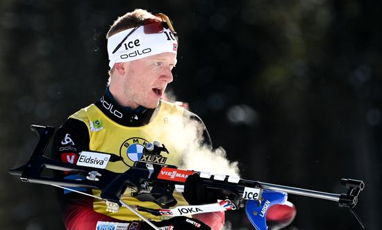 Slovenia Biathlon Worlds Men Pursuit