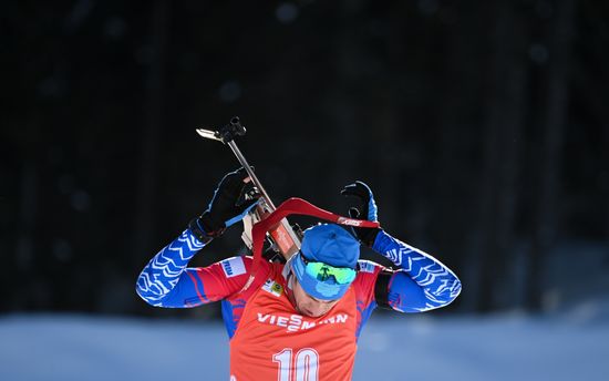 Slovenia Biathlon Worlds Men Pursuit