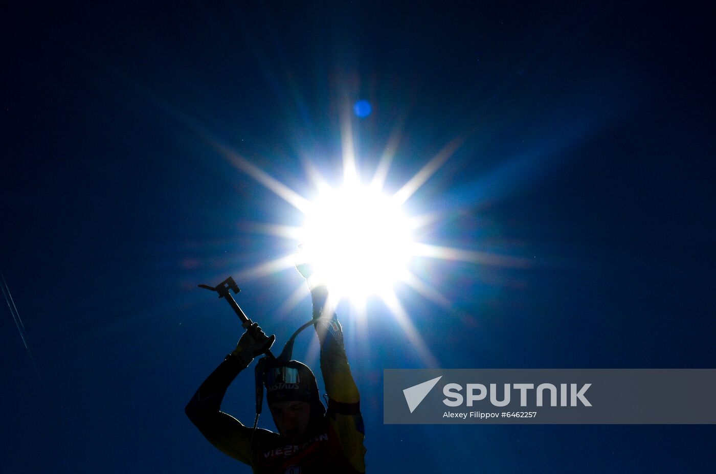 Slovenia Biathlon Worlds Men Pursuit