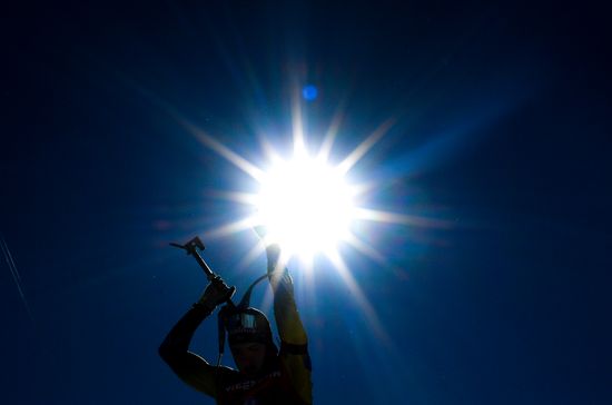 Slovenia Biathlon Worlds Men Pursuit