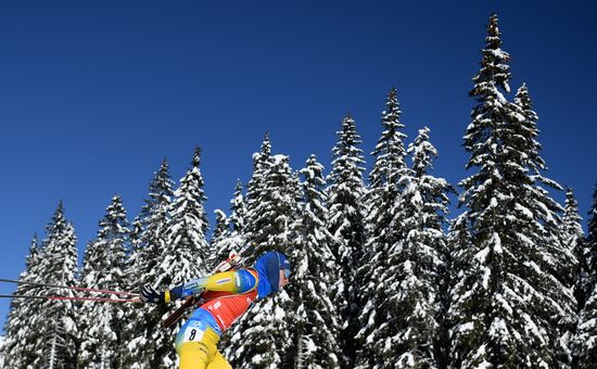 Slovenia Biathlon Worlds Men Pursuit