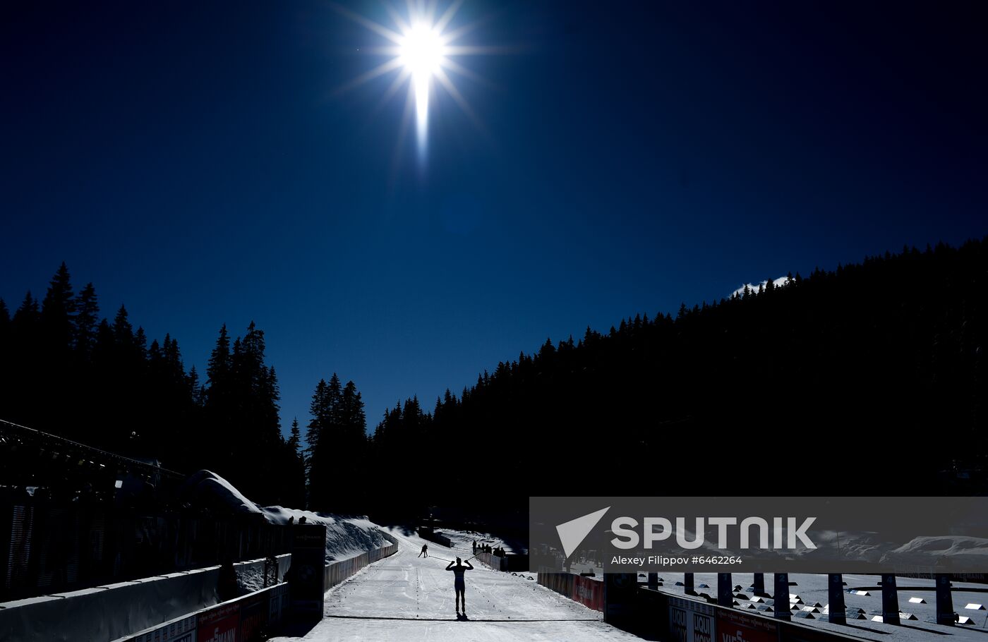 Slovenia Biathlon Worlds Men Pursuit