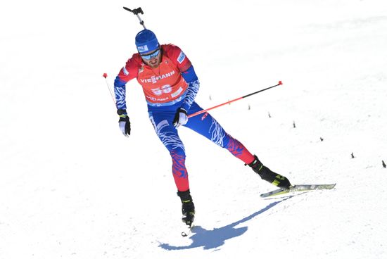 Slovenia Biathlon Worlds Men Pursuit