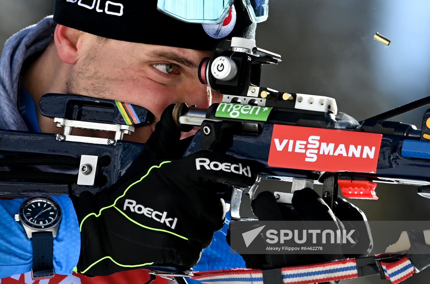 Slovenia Biathlon Worlds Men Pursuit