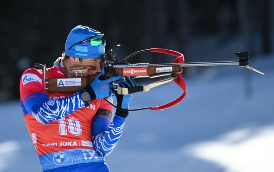 Slovenia Biathlon Worlds Men Pursuit