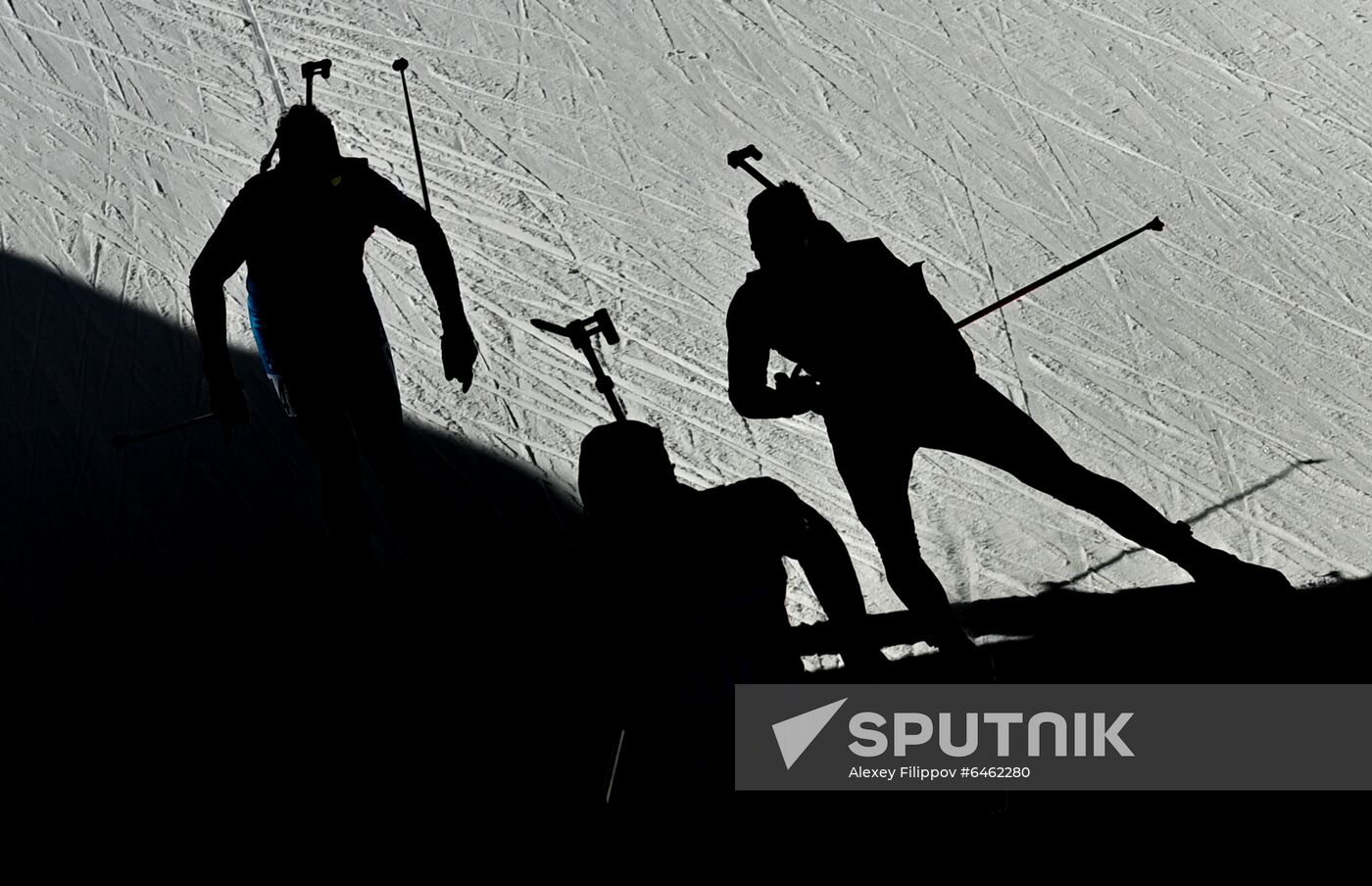 Slovenia Biathlon Worlds Men Pursuit