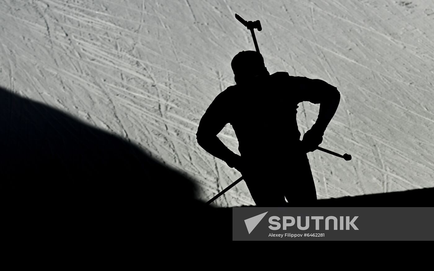 Slovenia Biathlon Worlds Men Pursuit