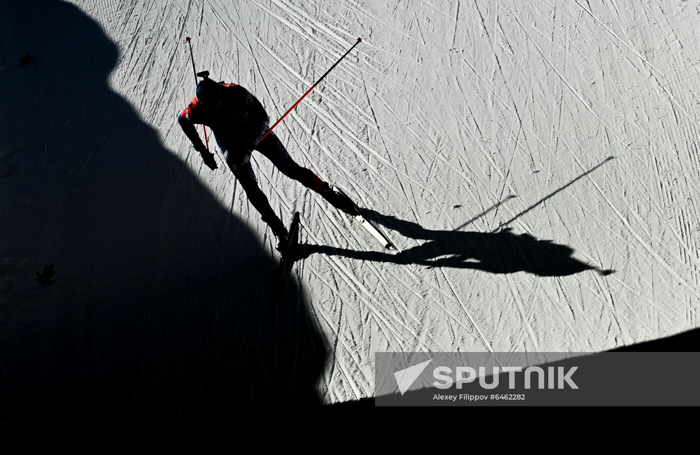 Slovenia Biathlon Worlds Men Pursuit