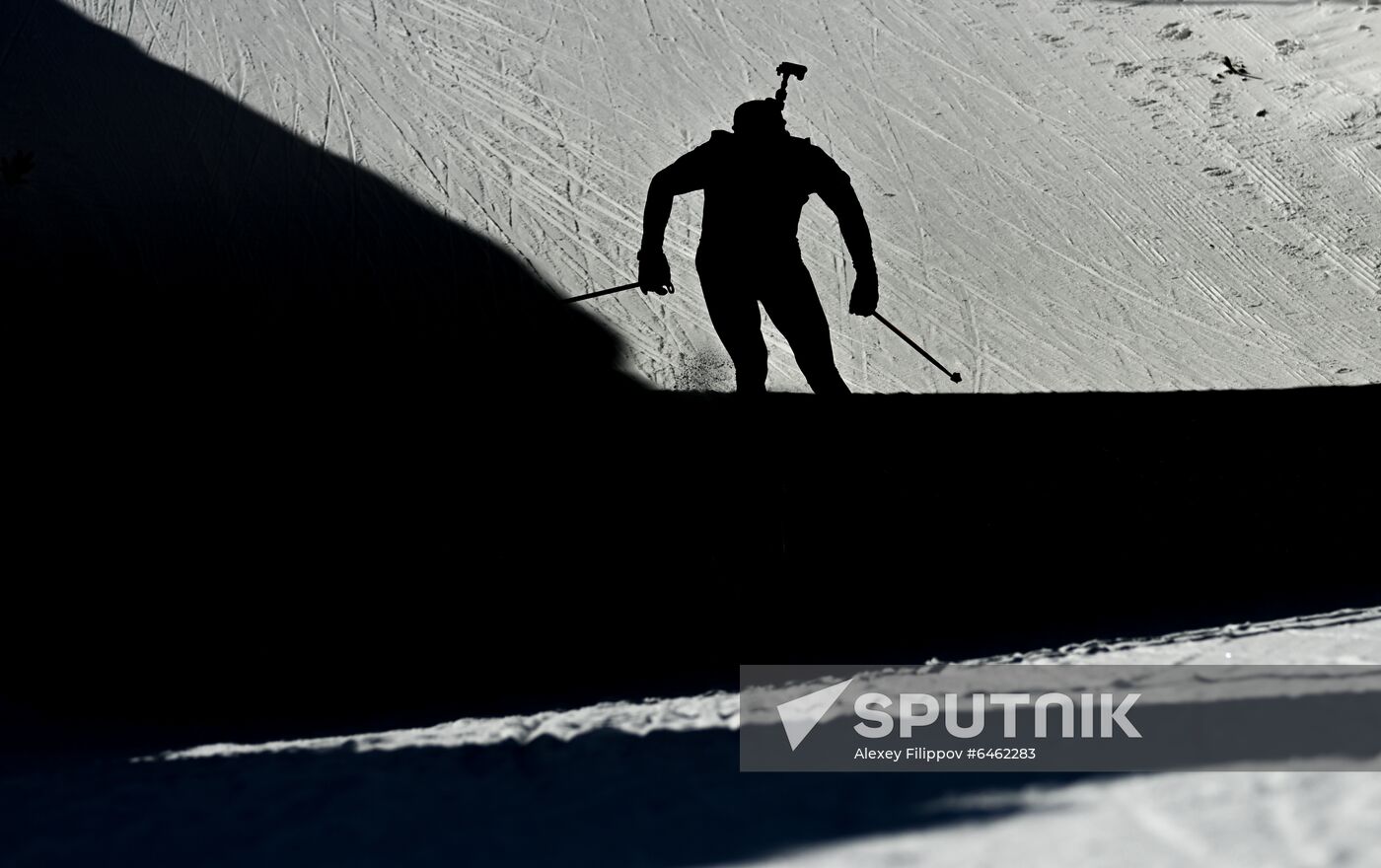 Slovenia Biathlon Worlds Men Pursuit