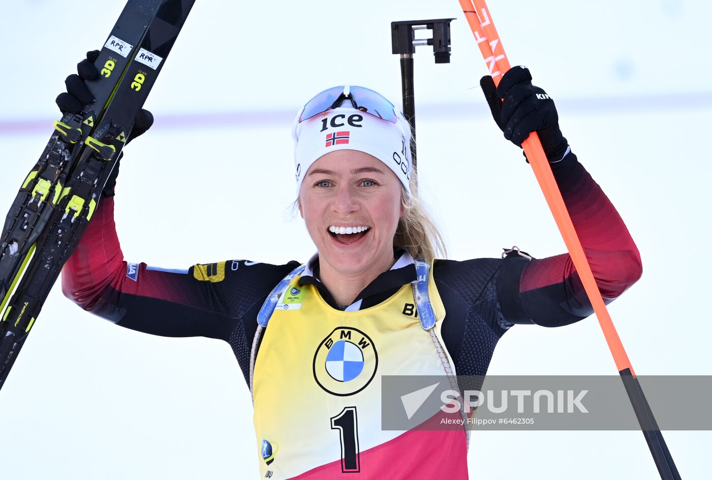 Slovenia Biathlon Worlds Women Pursuit