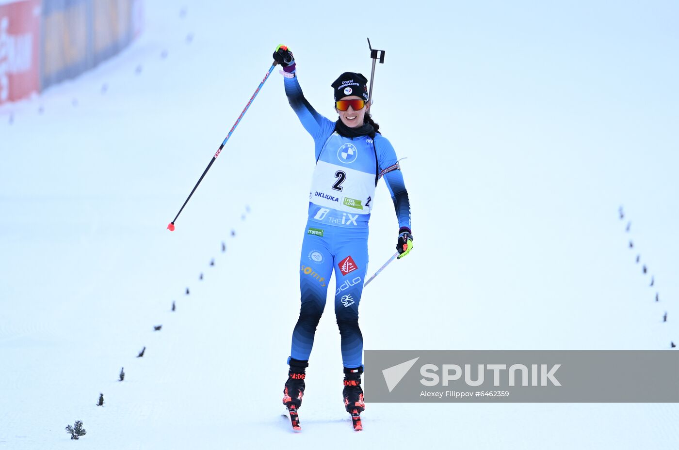 Slovenia Biathlon Worlds Women Pursuit