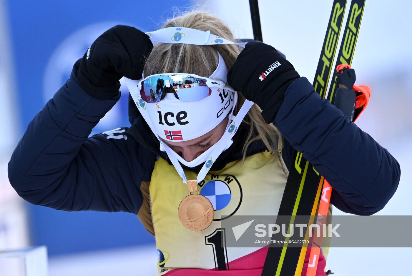 Slovenia Biathlon Worlds Women Pursuit