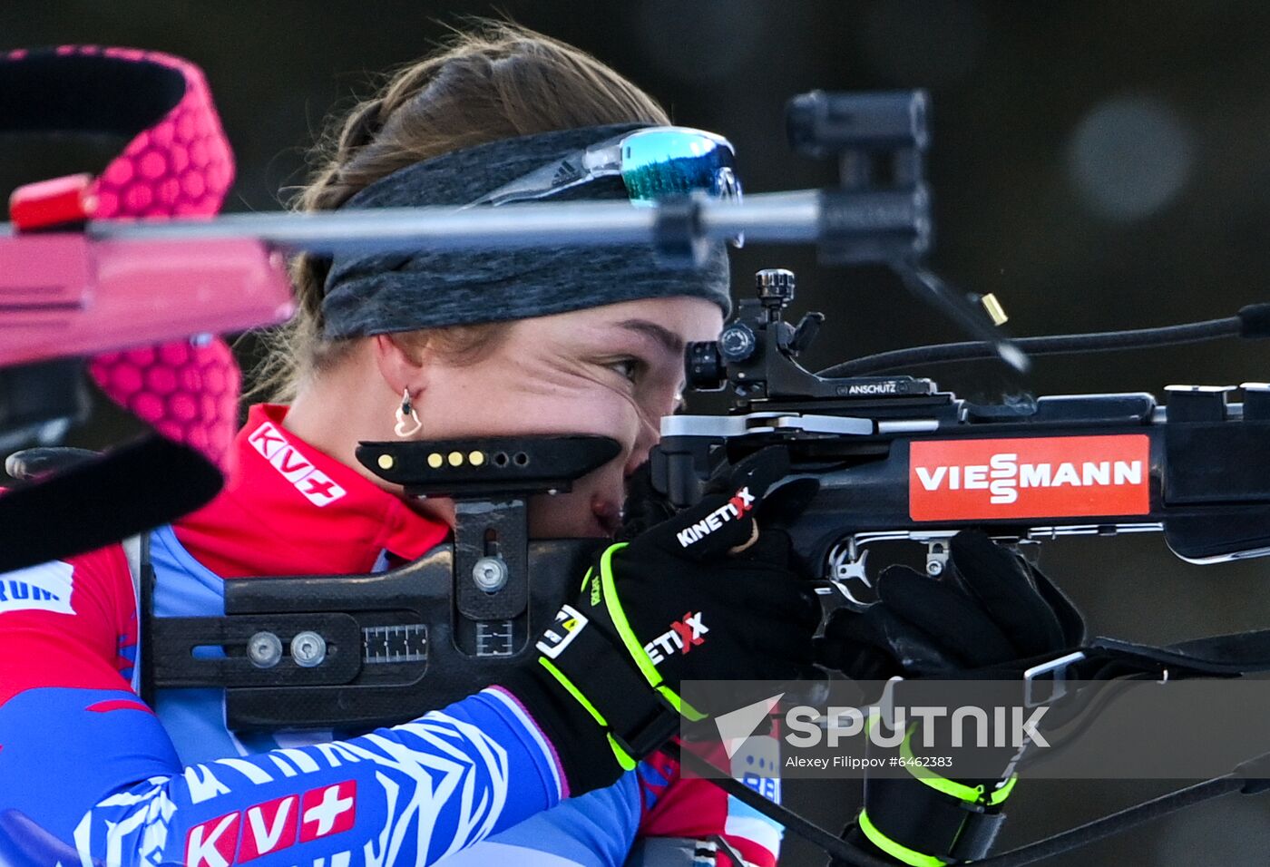Slovenia Biathlon Worlds Women Pursuit