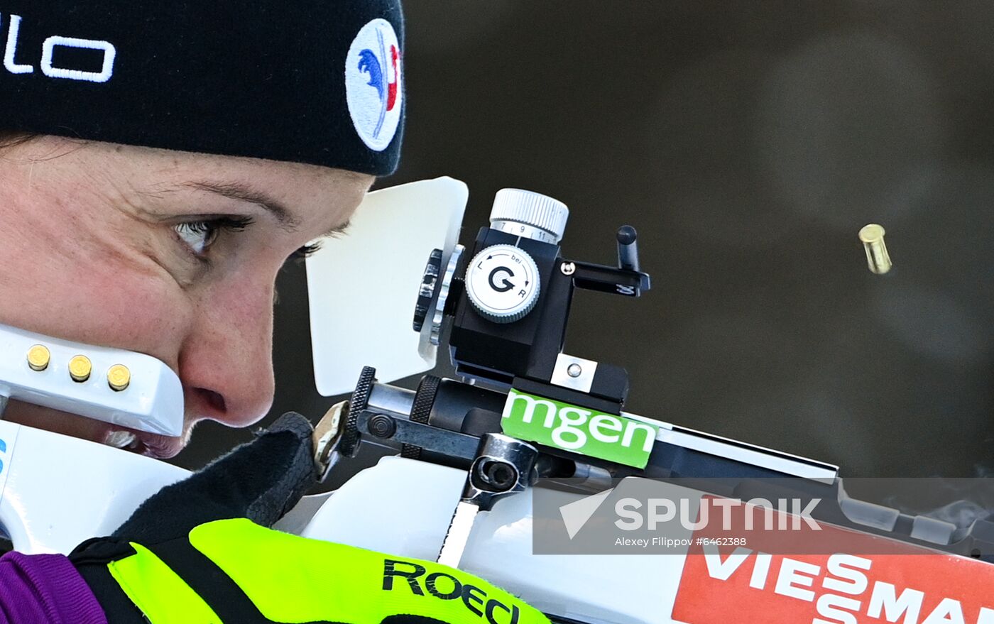 Slovenia Biathlon Worlds Women Pursuit
