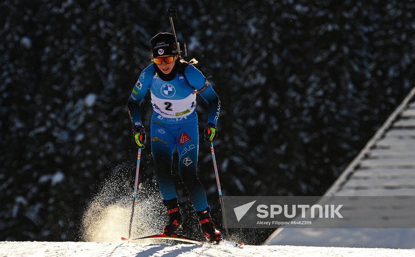 Slovenia Biathlon Worlds Women Pursuit